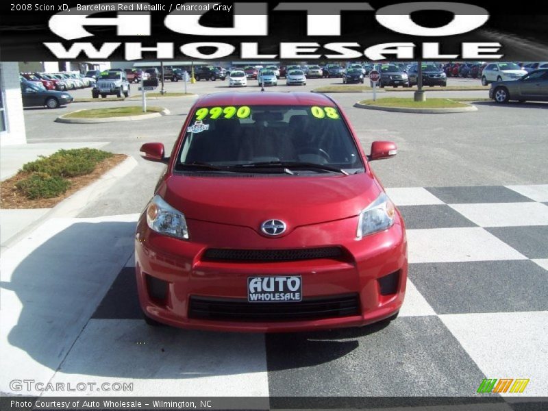 Barcelona Red Metallic / Charcoal Gray 2008 Scion xD