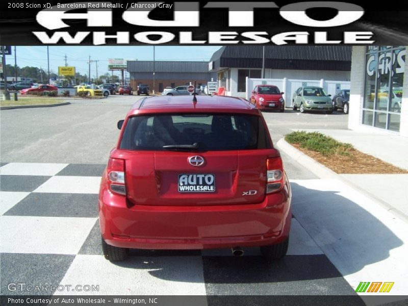Barcelona Red Metallic / Charcoal Gray 2008 Scion xD