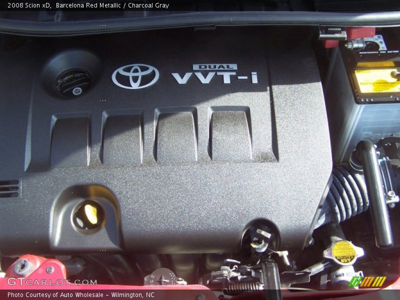 Barcelona Red Metallic / Charcoal Gray 2008 Scion xD