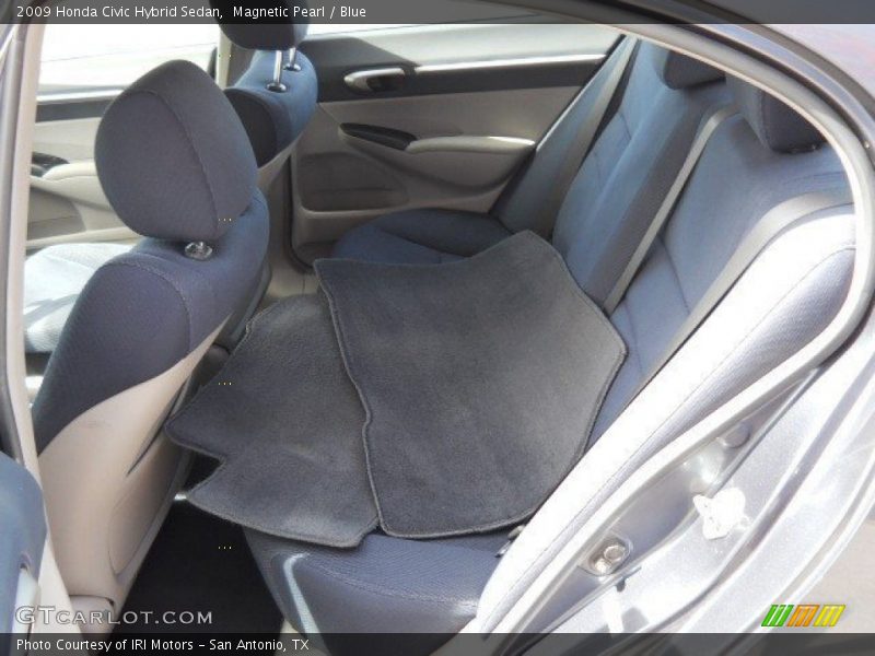 Magnetic Pearl / Blue 2009 Honda Civic Hybrid Sedan