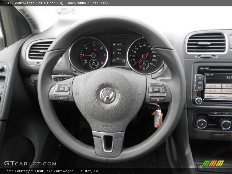  2012 Golf 4 Door TDI Steering Wheel