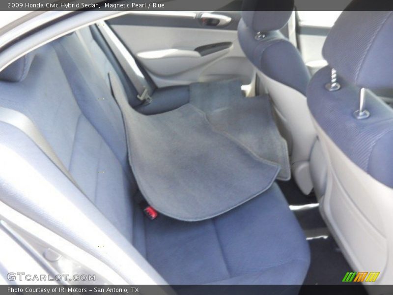 Magnetic Pearl / Blue 2009 Honda Civic Hybrid Sedan
