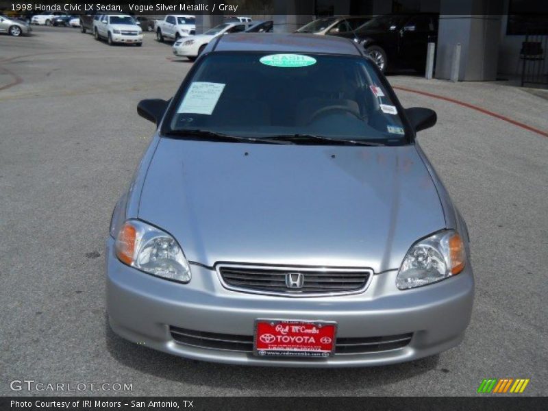 Vogue Silver Metallic / Gray 1998 Honda Civic LX Sedan