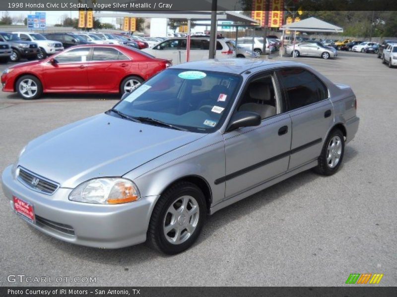Vogue Silver Metallic / Gray 1998 Honda Civic LX Sedan