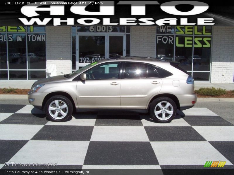 Savannah Beige Metallic / Ivory 2005 Lexus RX 330 AWD