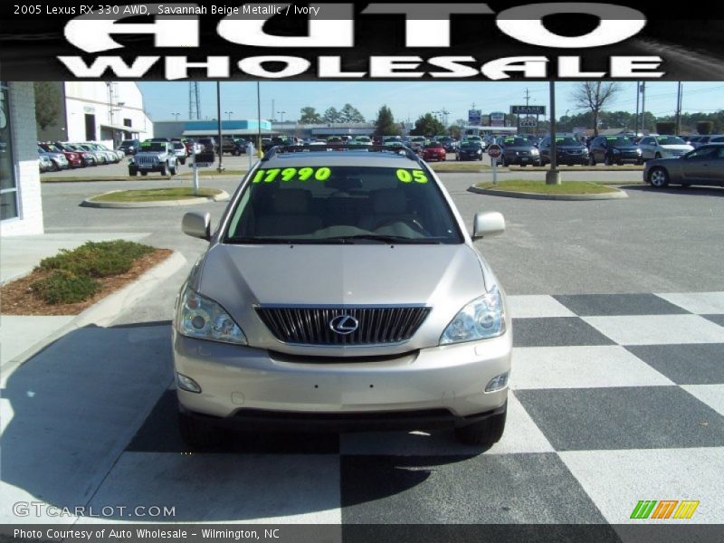 Savannah Beige Metallic / Ivory 2005 Lexus RX 330 AWD