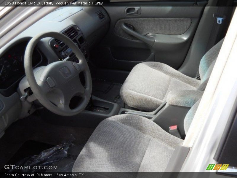 Vogue Silver Metallic / Gray 1998 Honda Civic LX Sedan