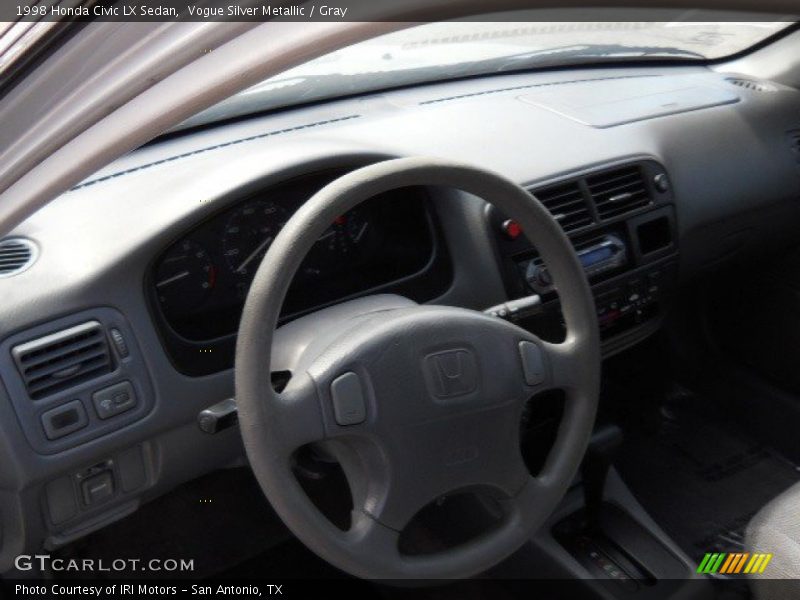 Vogue Silver Metallic / Gray 1998 Honda Civic LX Sedan
