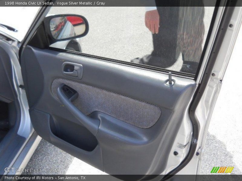 Vogue Silver Metallic / Gray 1998 Honda Civic LX Sedan