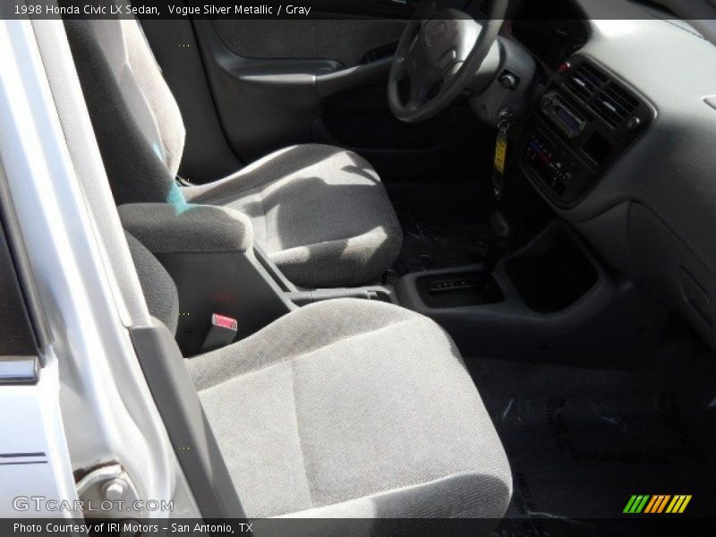 Vogue Silver Metallic / Gray 1998 Honda Civic LX Sedan