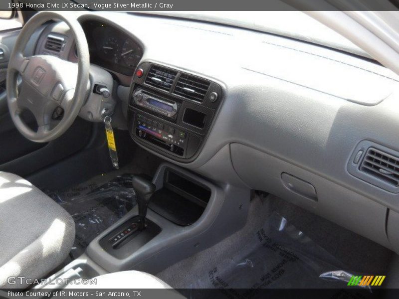 Vogue Silver Metallic / Gray 1998 Honda Civic LX Sedan