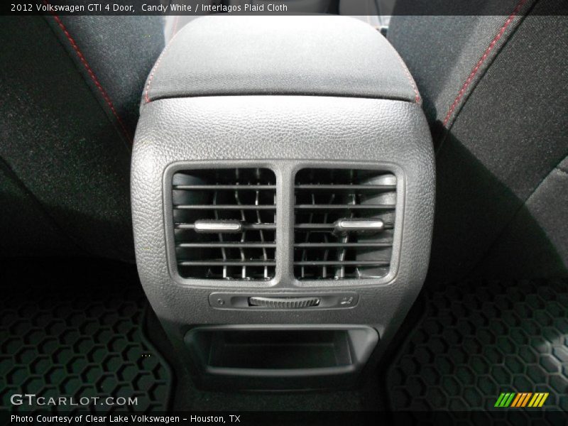 Candy White / Interlagos Plaid Cloth 2012 Volkswagen GTI 4 Door