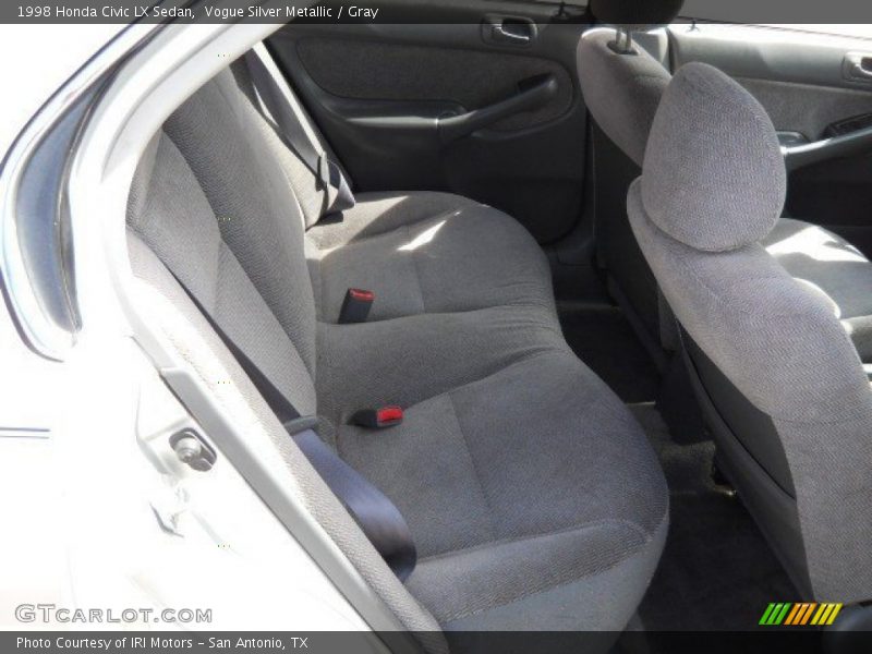 Vogue Silver Metallic / Gray 1998 Honda Civic LX Sedan