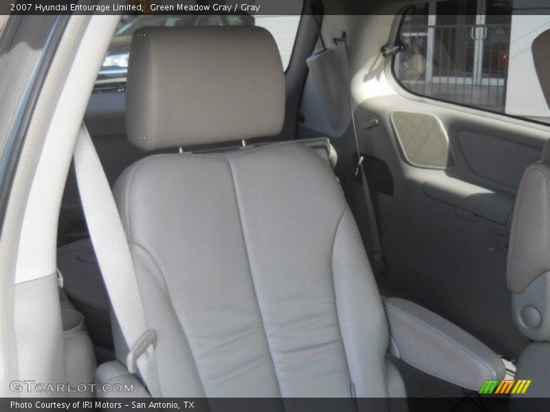 Green Meadow Gray / Gray 2007 Hyundai Entourage Limited