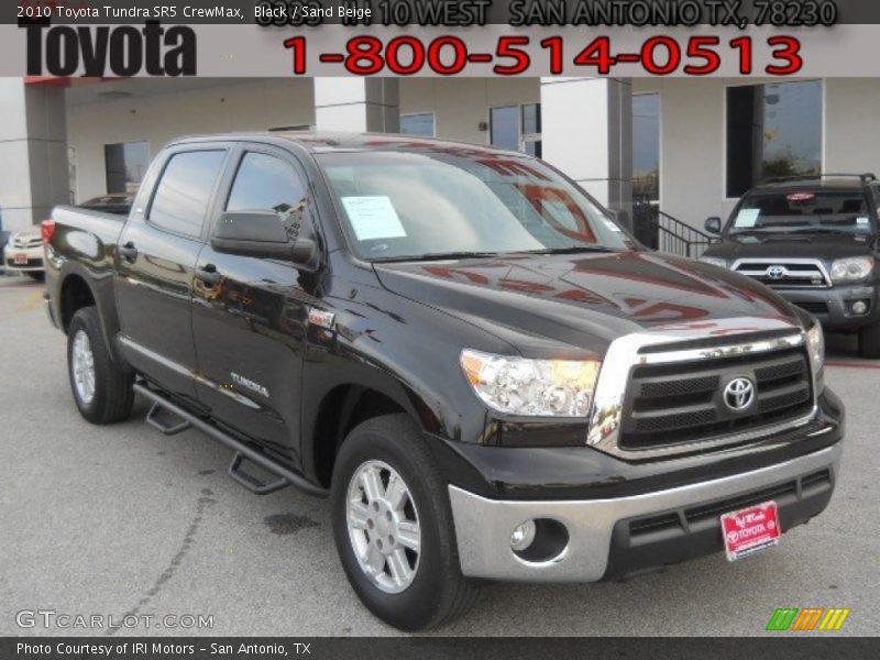 Black / Sand Beige 2010 Toyota Tundra SR5 CrewMax