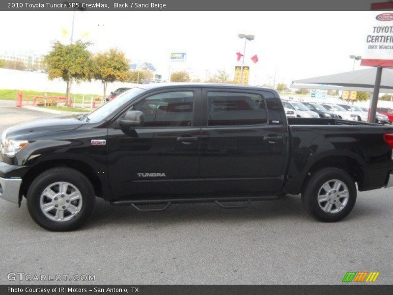 Black / Sand Beige 2010 Toyota Tundra SR5 CrewMax