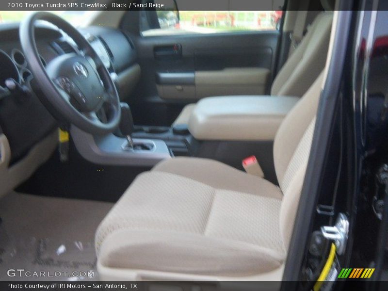Black / Sand Beige 2010 Toyota Tundra SR5 CrewMax