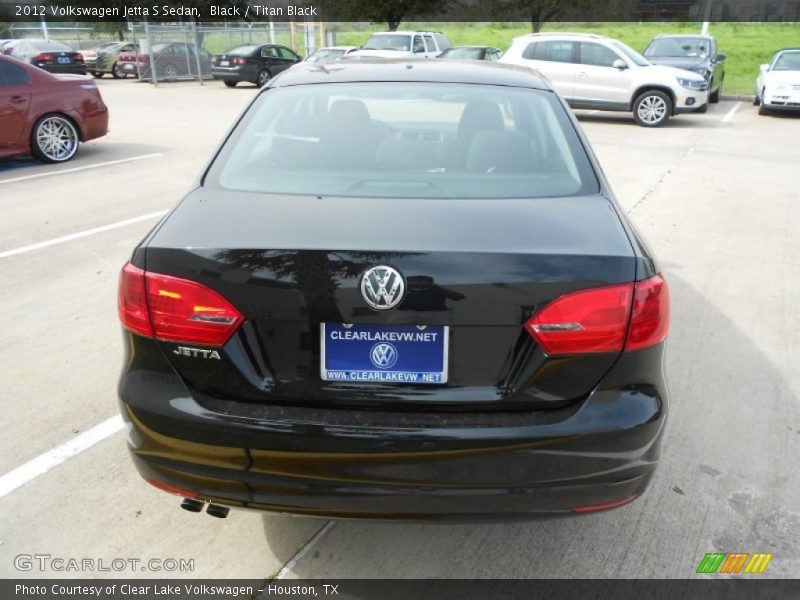 Black / Titan Black 2012 Volkswagen Jetta S Sedan