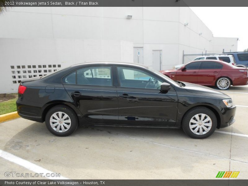 Black / Titan Black 2012 Volkswagen Jetta S Sedan