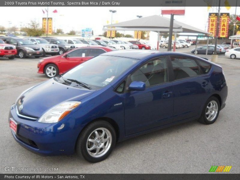Spectra Blue Mica / Dark Gray 2009 Toyota Prius Hybrid Touring