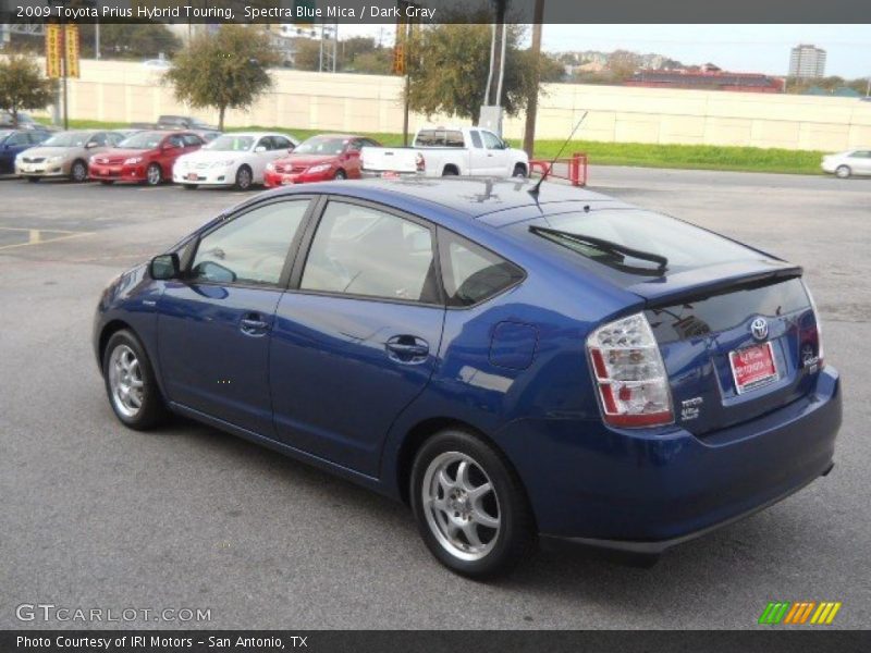 Spectra Blue Mica / Dark Gray 2009 Toyota Prius Hybrid Touring