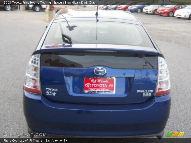 Spectra Blue Mica / Dark Gray 2009 Toyota Prius Hybrid Touring