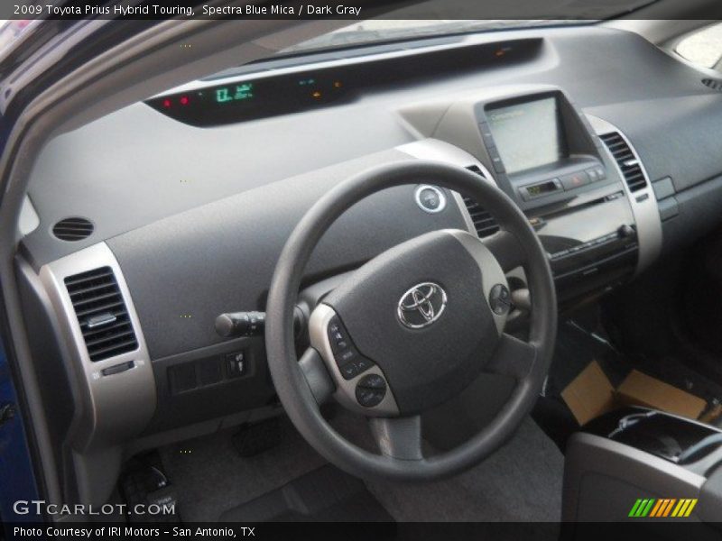 Spectra Blue Mica / Dark Gray 2009 Toyota Prius Hybrid Touring