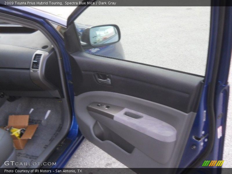 Spectra Blue Mica / Dark Gray 2009 Toyota Prius Hybrid Touring