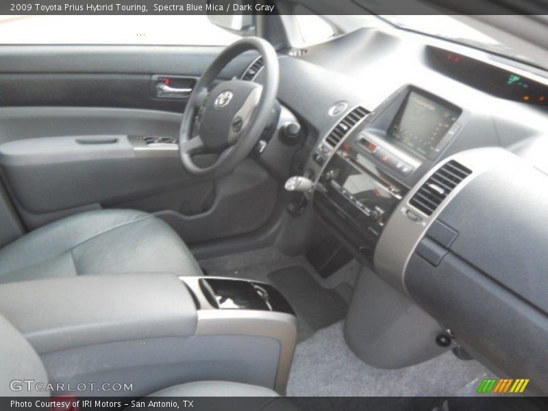 Spectra Blue Mica / Dark Gray 2009 Toyota Prius Hybrid Touring