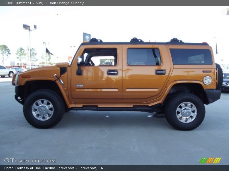  2006 H2 SUV Fusion Orange