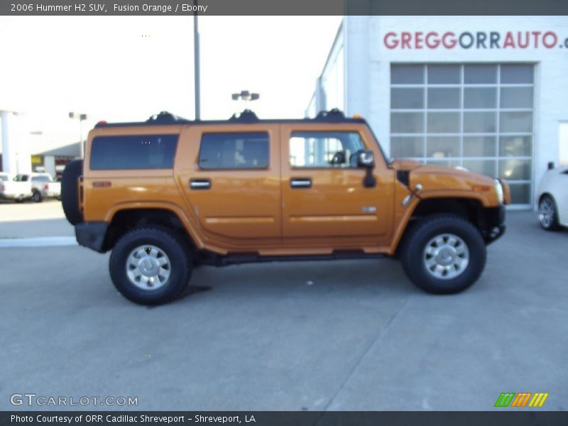 Fusion Orange / Ebony 2006 Hummer H2 SUV