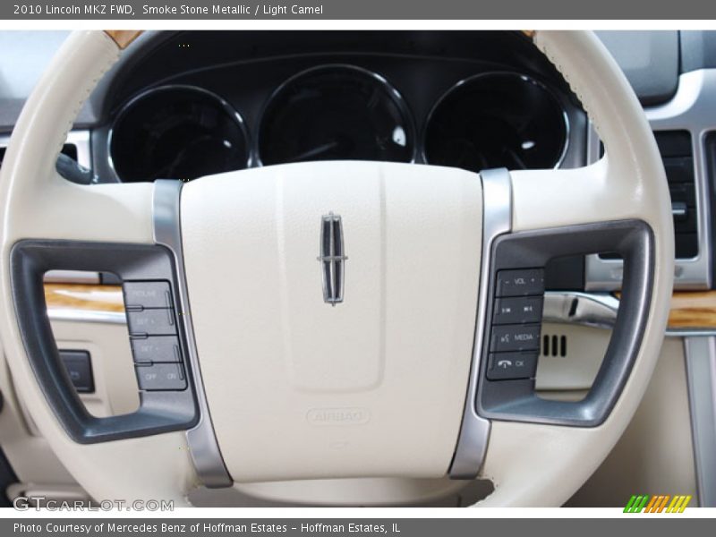 Smoke Stone Metallic / Light Camel 2010 Lincoln MKZ FWD