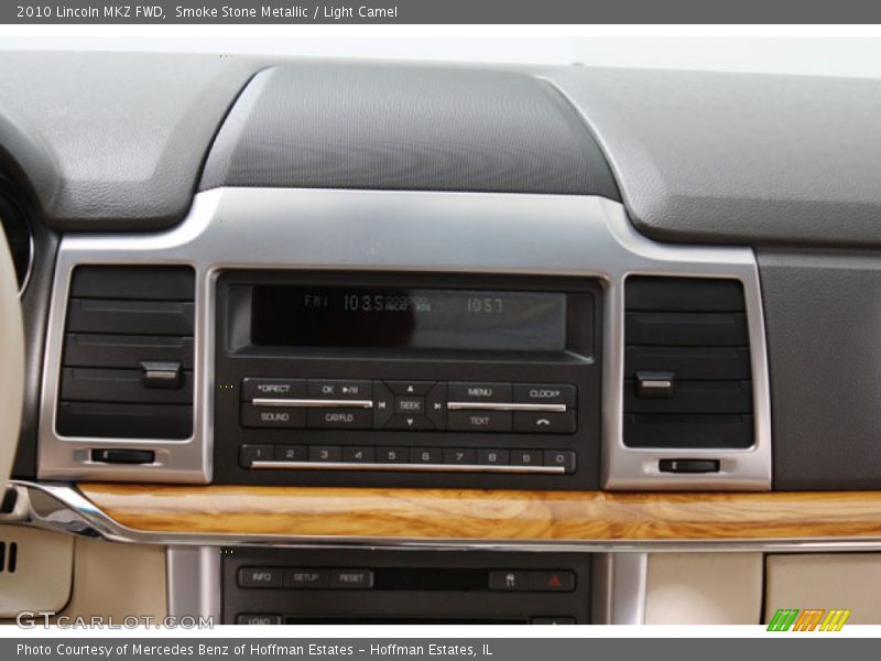 Smoke Stone Metallic / Light Camel 2010 Lincoln MKZ FWD