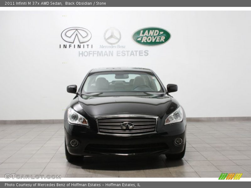 Black Obsidian / Stone 2011 Infiniti M 37x AWD Sedan