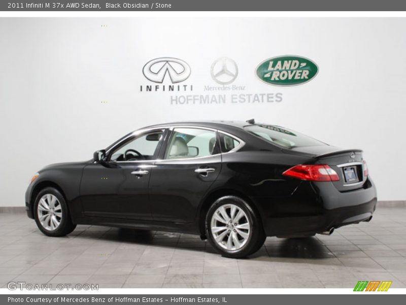Black Obsidian / Stone 2011 Infiniti M 37x AWD Sedan
