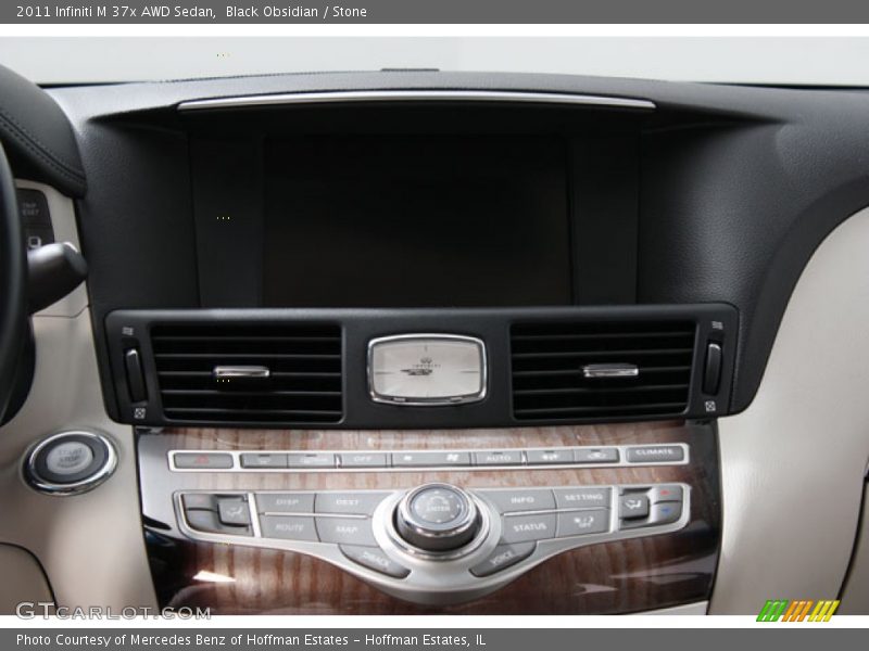 Black Obsidian / Stone 2011 Infiniti M 37x AWD Sedan