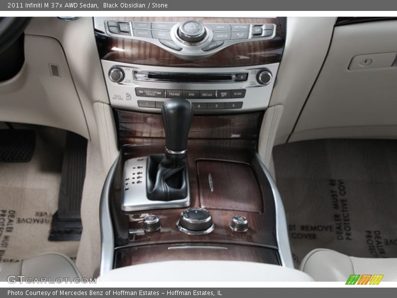 Black Obsidian / Stone 2011 Infiniti M 37x AWD Sedan