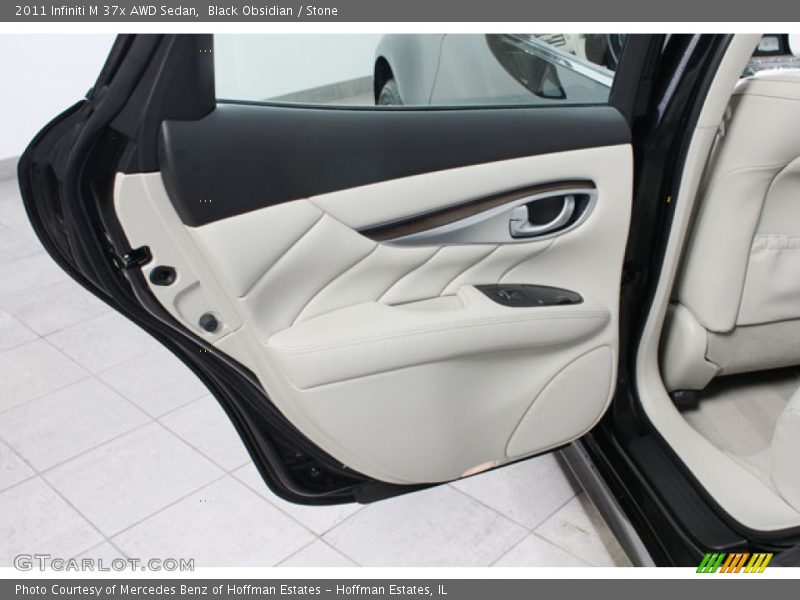 Black Obsidian / Stone 2011 Infiniti M 37x AWD Sedan