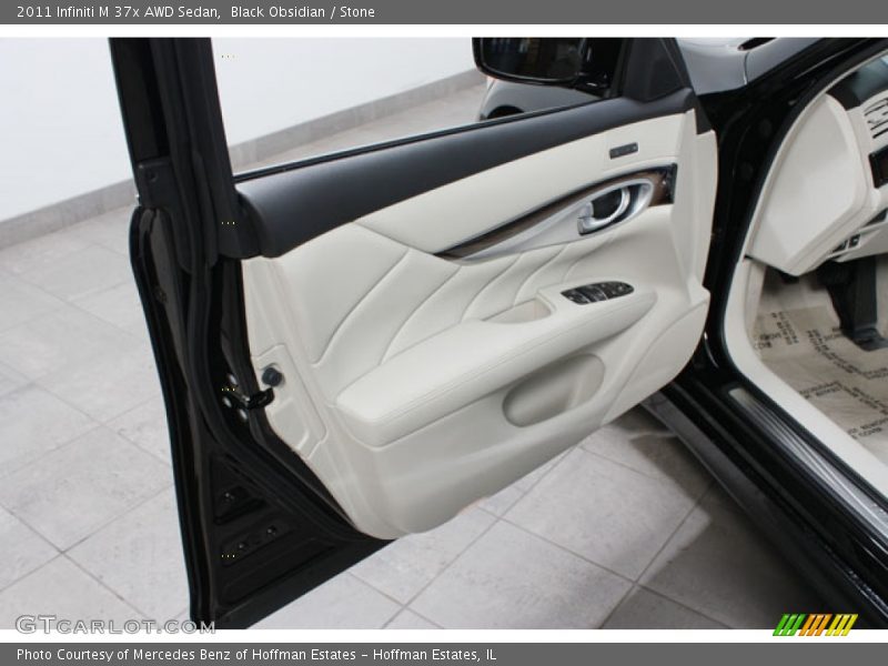 Black Obsidian / Stone 2011 Infiniti M 37x AWD Sedan