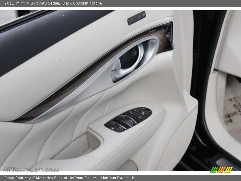 Black Obsidian / Stone 2011 Infiniti M 37x AWD Sedan
