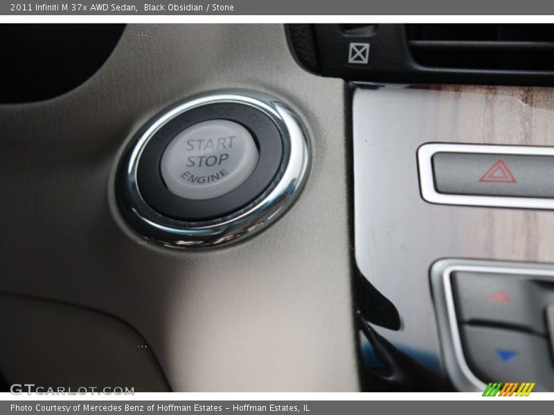 Black Obsidian / Stone 2011 Infiniti M 37x AWD Sedan