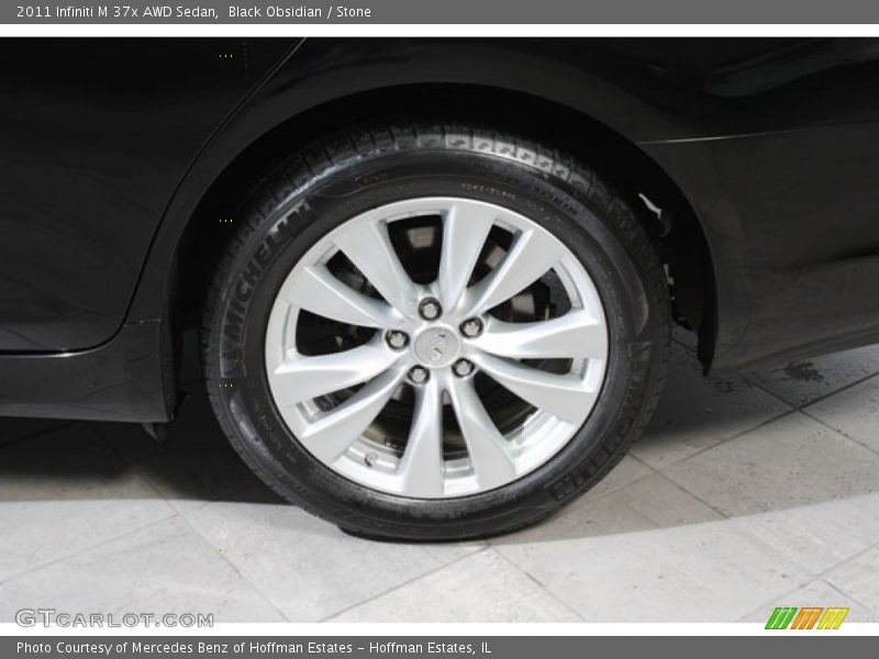 Black Obsidian / Stone 2011 Infiniti M 37x AWD Sedan