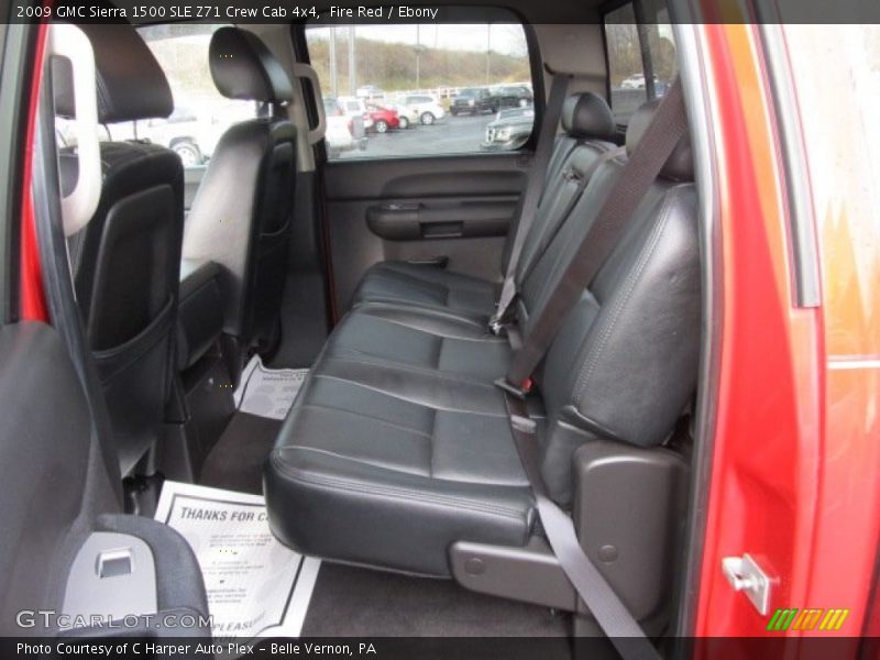 Fire Red / Ebony 2009 GMC Sierra 1500 SLE Z71 Crew Cab 4x4