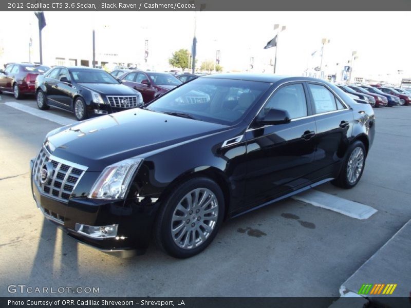 Black Raven / Cashmere/Cocoa 2012 Cadillac CTS 3.6 Sedan