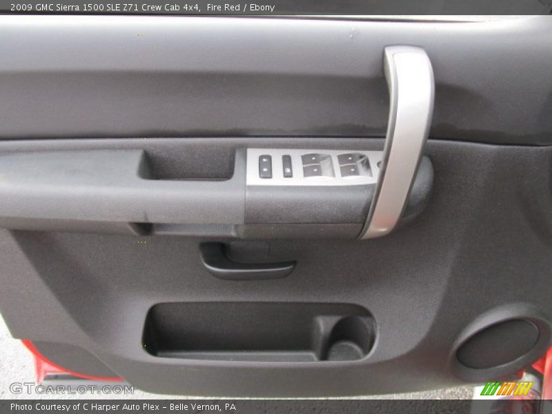 Fire Red / Ebony 2009 GMC Sierra 1500 SLE Z71 Crew Cab 4x4