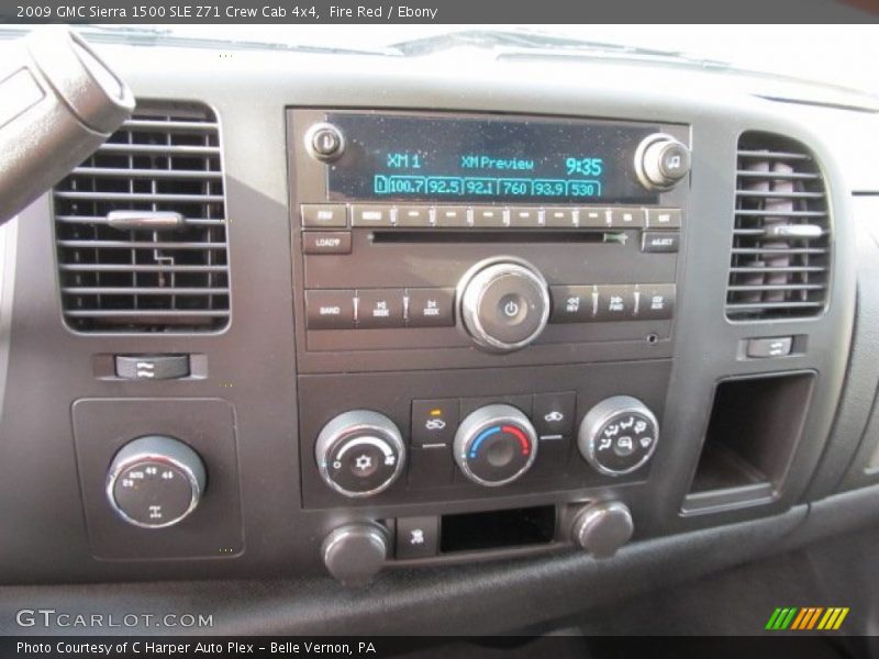 Fire Red / Ebony 2009 GMC Sierra 1500 SLE Z71 Crew Cab 4x4