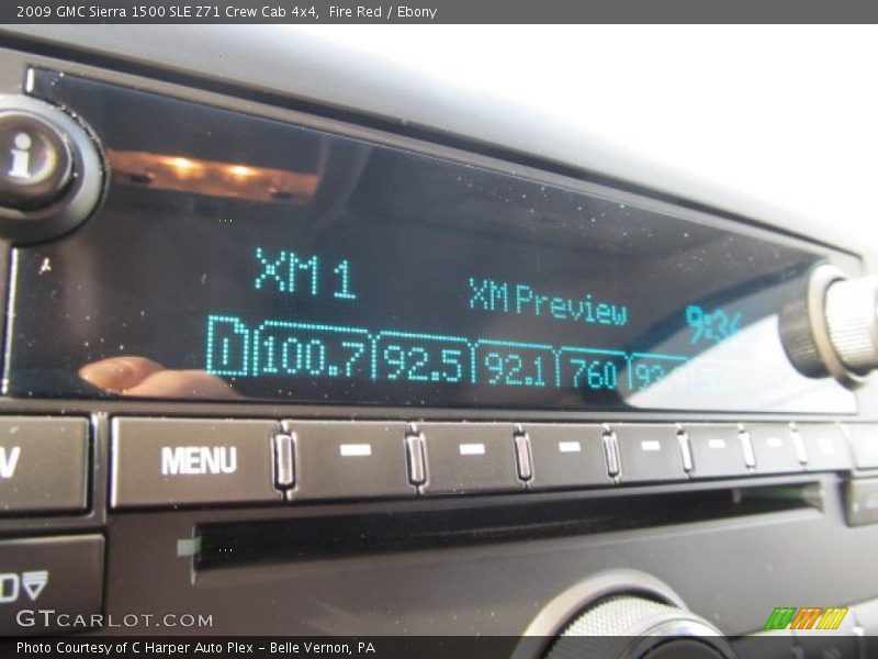 Fire Red / Ebony 2009 GMC Sierra 1500 SLE Z71 Crew Cab 4x4