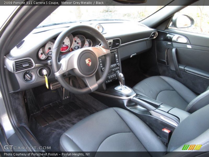 Black Interior - 2009 911 Carrera S Coupe 