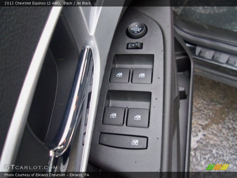 Black / Jet Black 2012 Chevrolet Equinox LS AWD