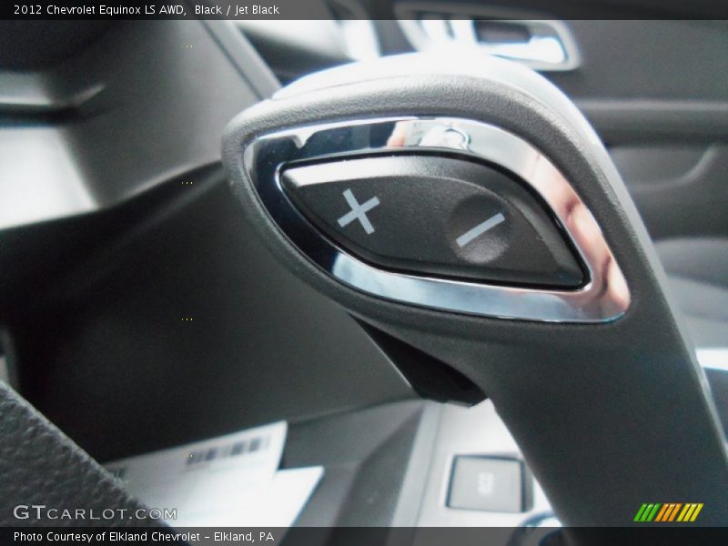 Black / Jet Black 2012 Chevrolet Equinox LS AWD